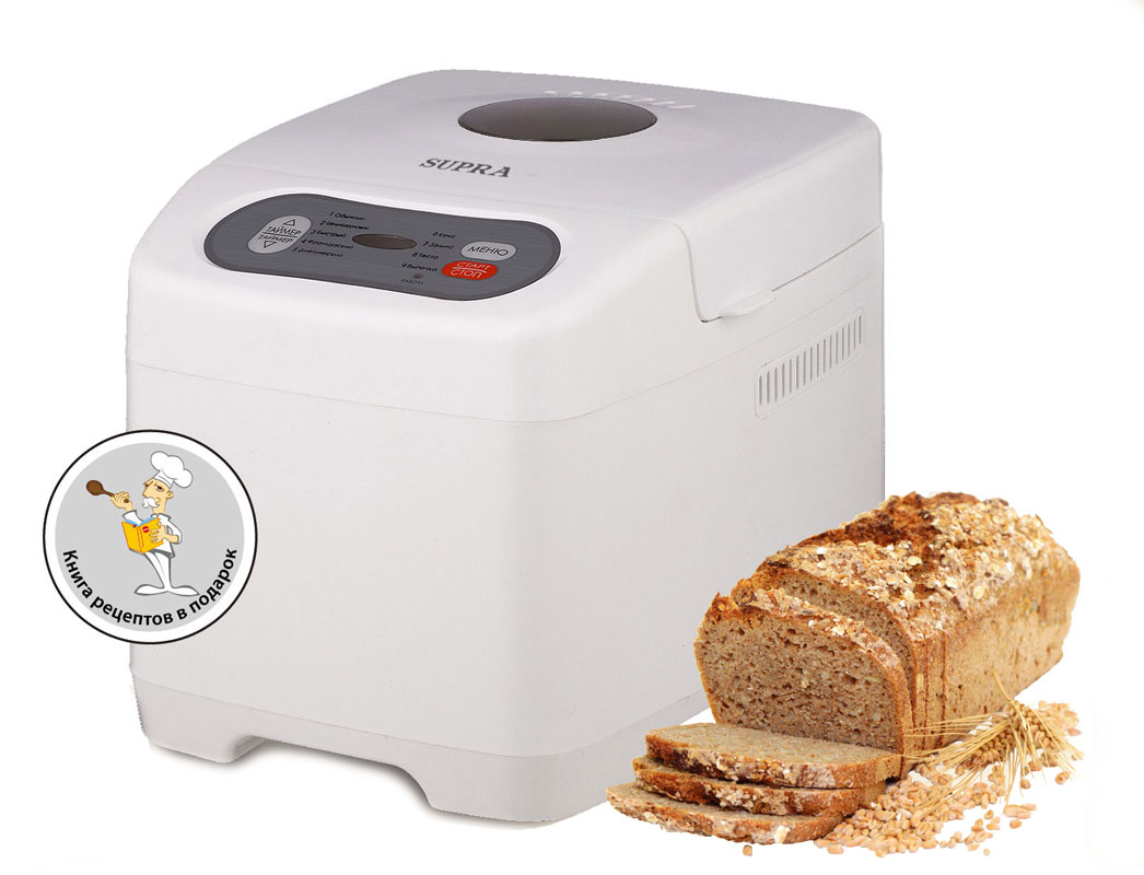 Technical characteristics of the Supra BMS-158 bread machine