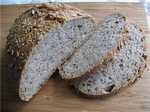 Multigrain bread with rye sourdough