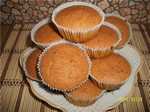 Pumpkin muffins with cinnamon