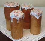Kulich without kneading dough