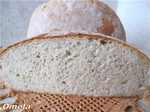 Carolina custard bread with rice flour