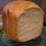 Wheat bread on kefir with egg