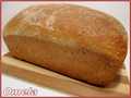 Wheat bread with grains
