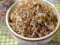 Buckwheat-rice porridge in Oursson pressure cooker