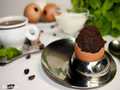 Brownies Faberge Egg in Eggshell