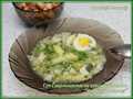 Noodle soup with chicken broth Chicken with egg pressure cooker Brand 6050