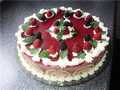 Raspberry Charlotte Cake