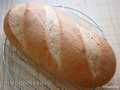 Wheat loaf on a big