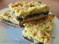 Grated pie with sorrel nut filling