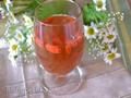 Goji berry drink with ginger and honey