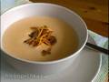 Apple cheese soup