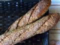Wheat-rye baguettes with sourdough