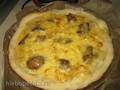 Pizza with chicken liver (Princess 115000 pizza maker)