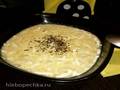Creamy cheese soup with celery
