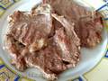 Rump steak (veal steak) using Sous-Vide technology