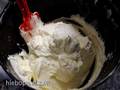 Curd cream with butter