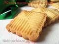 Shortbread cookies with rice flour (for stamping)