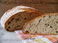Wheat-rye bread without kneading