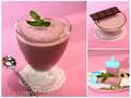 Cherry-chocolate-mint desserts - 3 options Gelato, Ice Cream and Cocktail