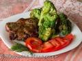 Delonghi's multicuisine broccoli meat