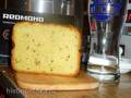 Redmond RBM-M1902. Corn bread on birch juice with cheese and flax seed