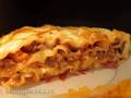 Lasagne with meat and mushrooms (Multicuisine DeLonghi)
