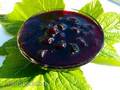 Blackcurrant Jam - Delicate berry in light jelly (measure by glass)