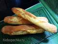 American baguettes without mixing (2.5 hours)