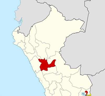 Peruvian region of Huanuco