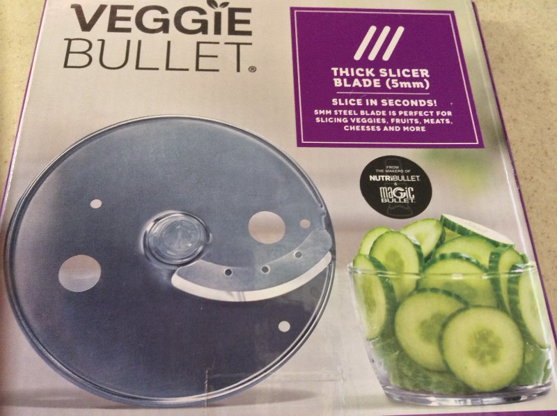 Veggie bullet 3 en 1: espiralizador, cortador de verduras, rebanador