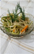Asian daikon salad