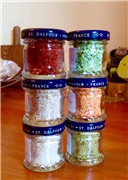 Jars for spices and bulk products, dispensers