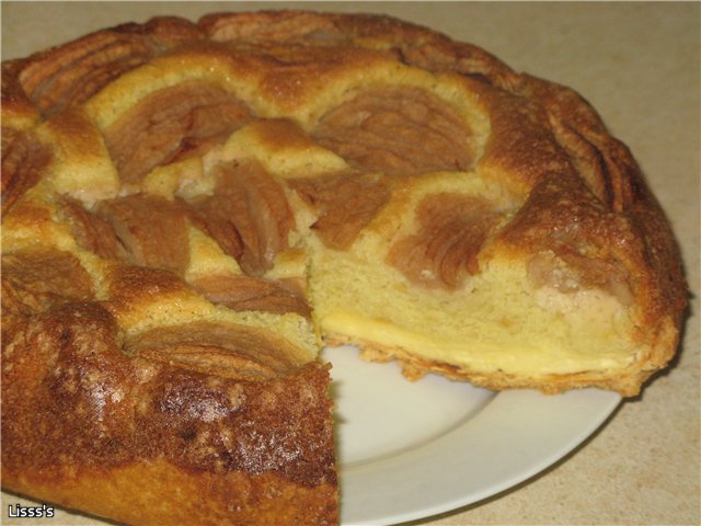 A zürichi lelkész almás pite