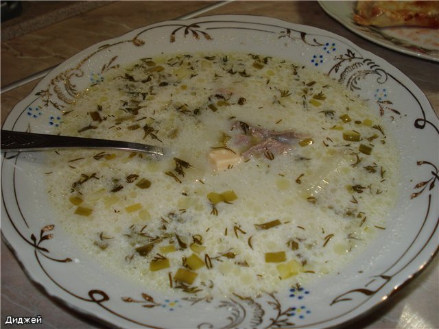Sopa Crema agria (Cuco 1054)