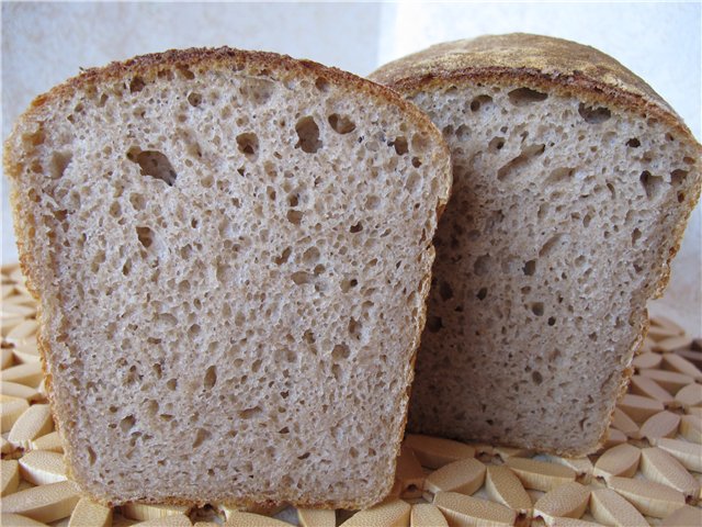 Swabian bread from G. Biremont sourdough