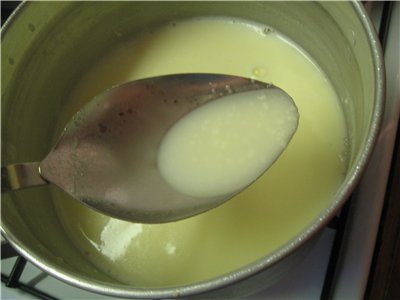 גבינה ביתית טבעית מווורט (הכנה שלב אחר שלב)