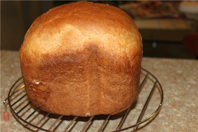 לחם שיבולת שועל חצי מתוק