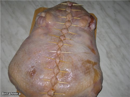 Pollo relleno quirúrgicamente nostálgico (clase magistral)