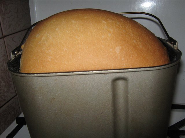 Kulich kenyérsütőben