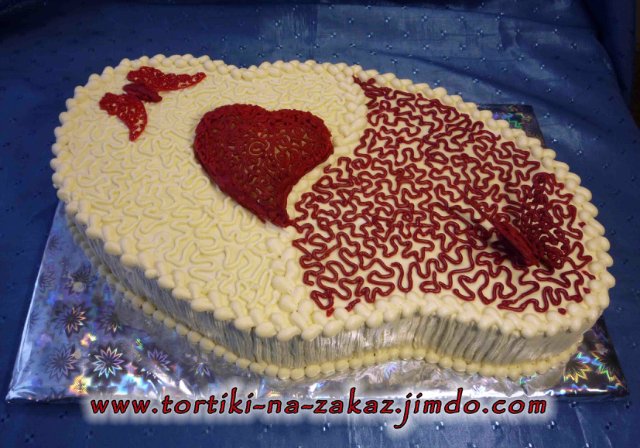 Heart cakes