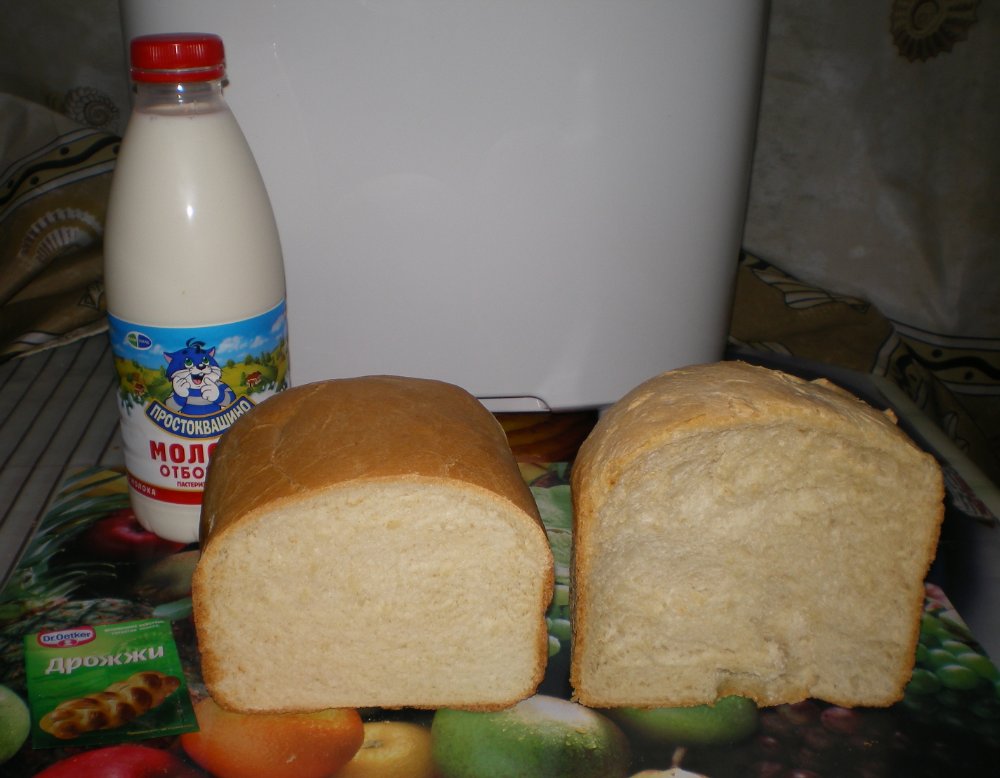 باناسونيك SD-2501. خبز الحليب