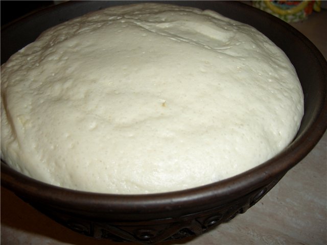Stokbrood op oud deeg / Baguette de pate fermentee (oven)