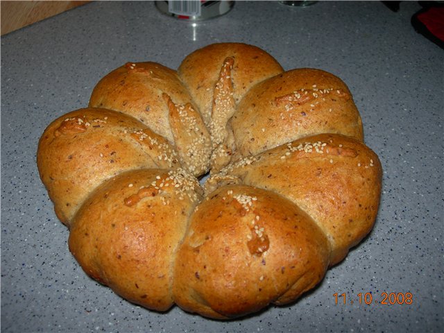 Chlebowa korona Kukharkina