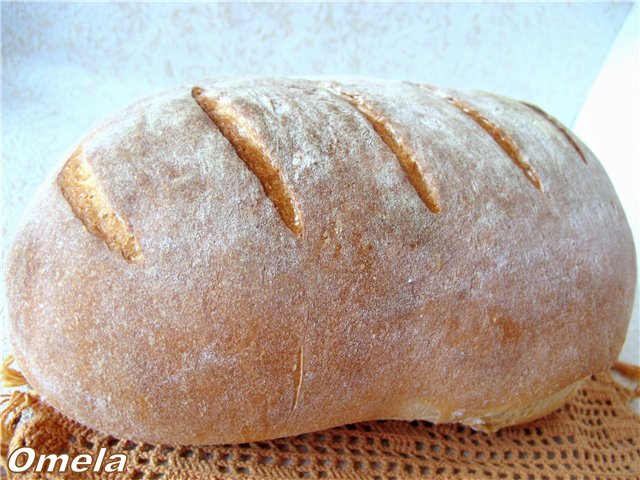 Warzony chleb „Carolina” z mąką ryżową (piec)