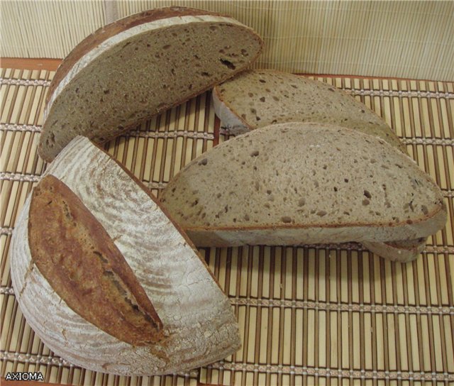 Farm sourdough bread