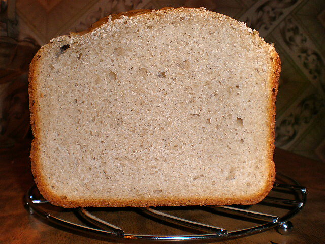 Pan de trigo sarraceno esponjoso (máquina de hacer pan)