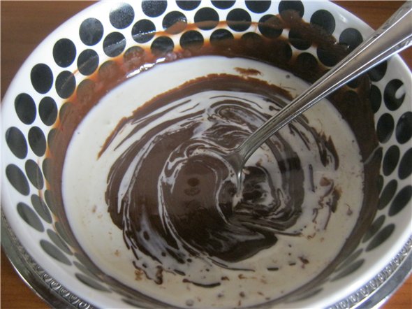 Gruszki w czekoladzie