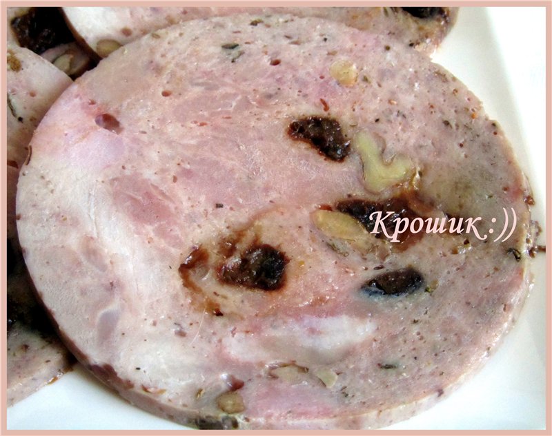 יצרן חזיר, מגרסה, תבנית לחיצת בשר חזיר (חומר)