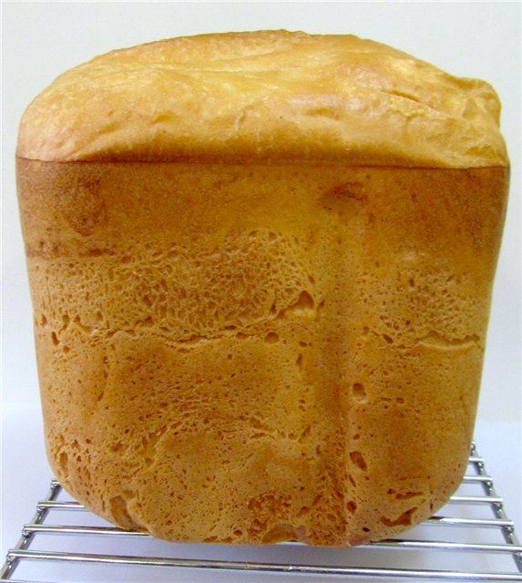 לחם חיטה עם סולת בתוצרת לחם