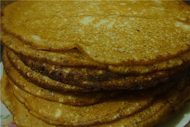 Pancakes from Tasha's grandmother